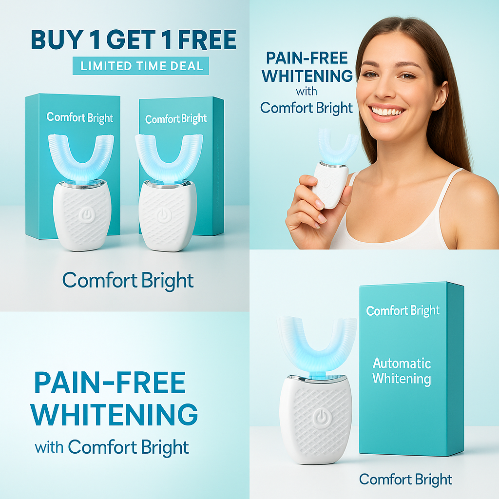 Finally—whiter teeth without the pain.