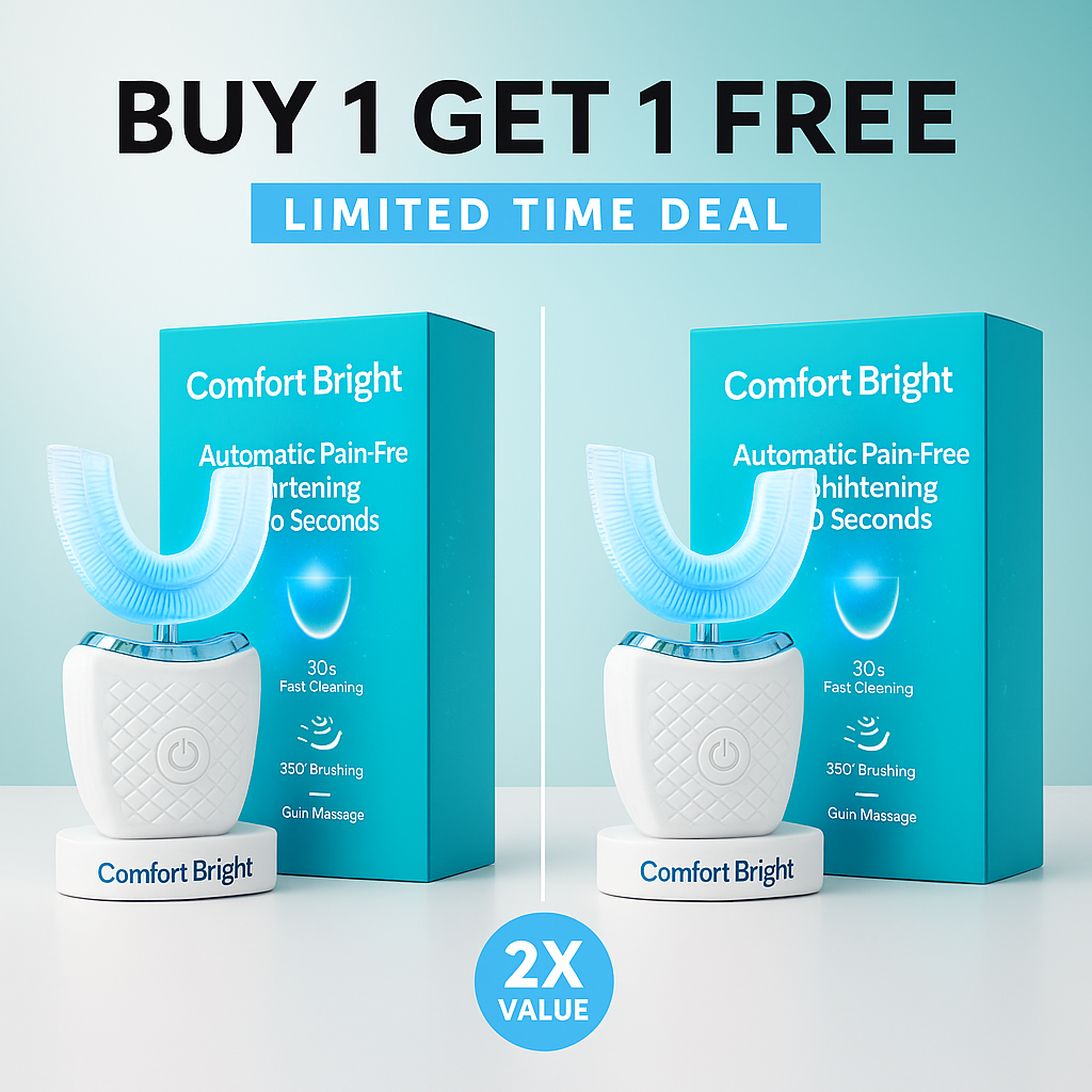 Finally—whiter teeth without the pain.